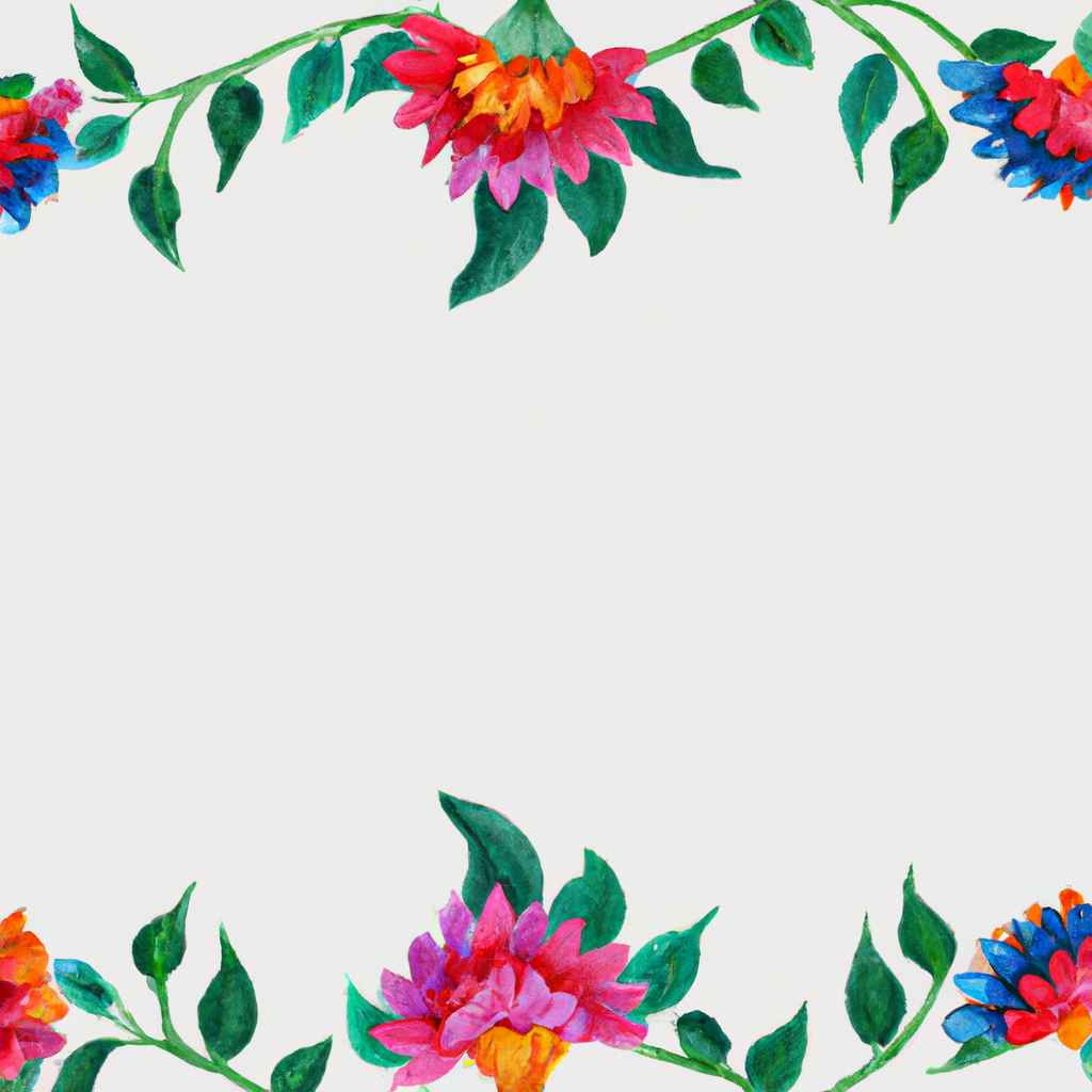 Create Your Own Floral Photo Frame: Showcase Memories in Style
