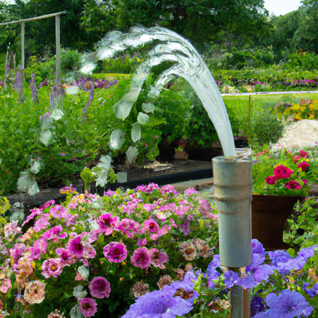 How to Create a Self-Watering System for Your Outdoor Flower Garden