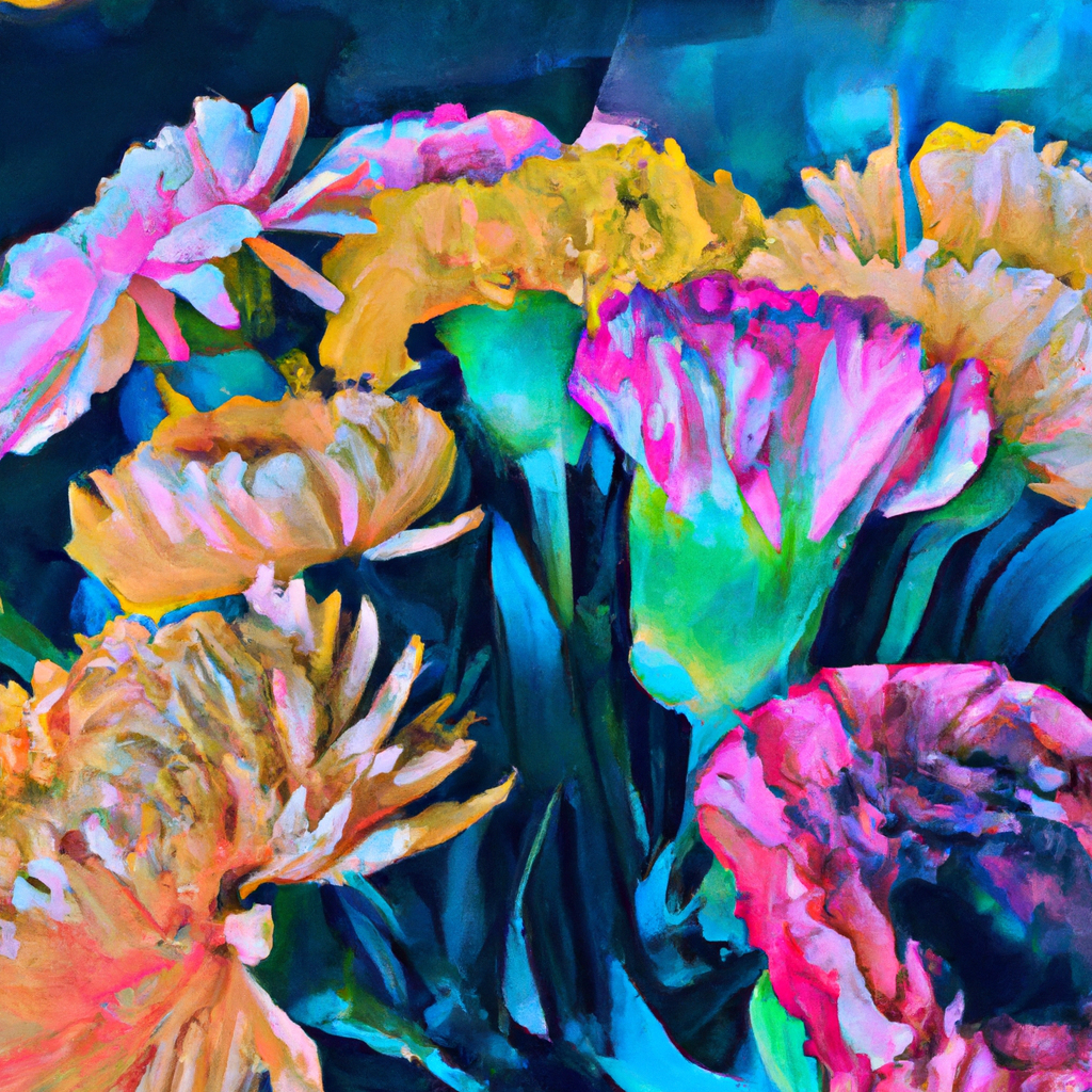 Replicating Famous Artists with Flowers: Master the Art of Floral Impressionism